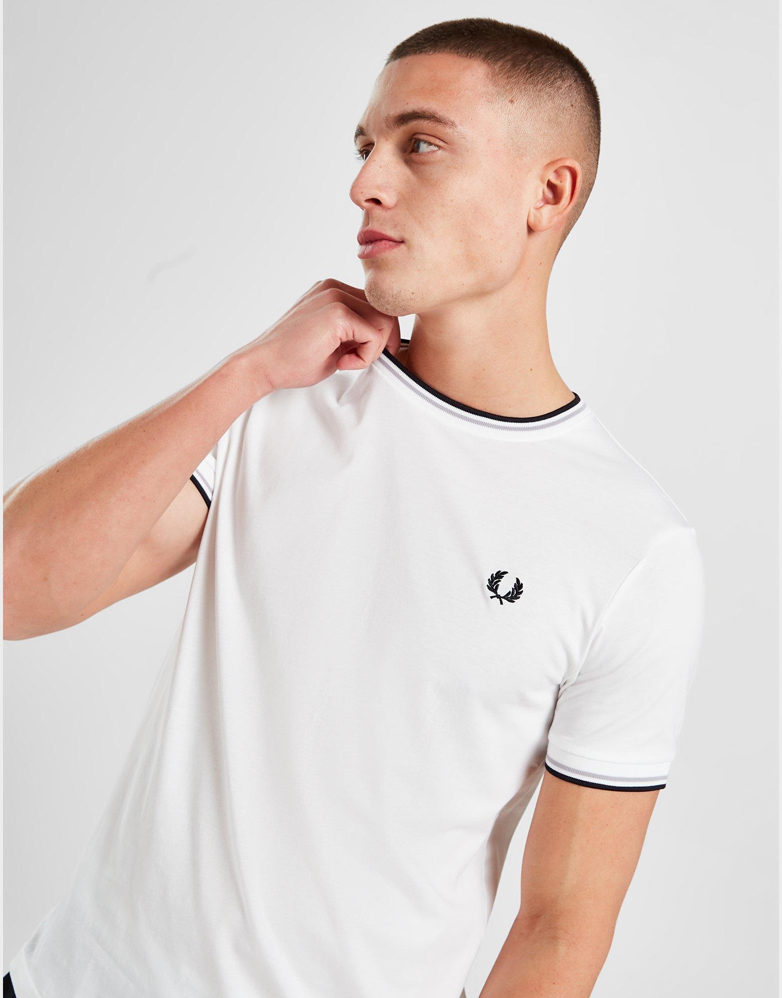 Fred Perry T-Shirt Double Liseré Homme