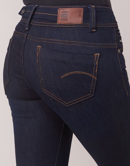 G-Star Raw - MIDGE SADDLE MID STRAIGHT - Bleu Dark Aged