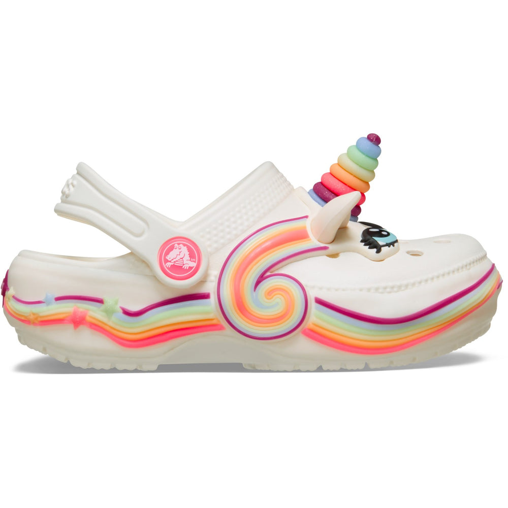 Køb Crocs Chalk Classic IAM Unicorn Lights CgT Chk