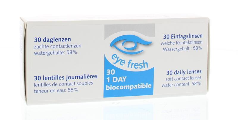 Eye Fresh Daglenzen -8.00 30 stuks