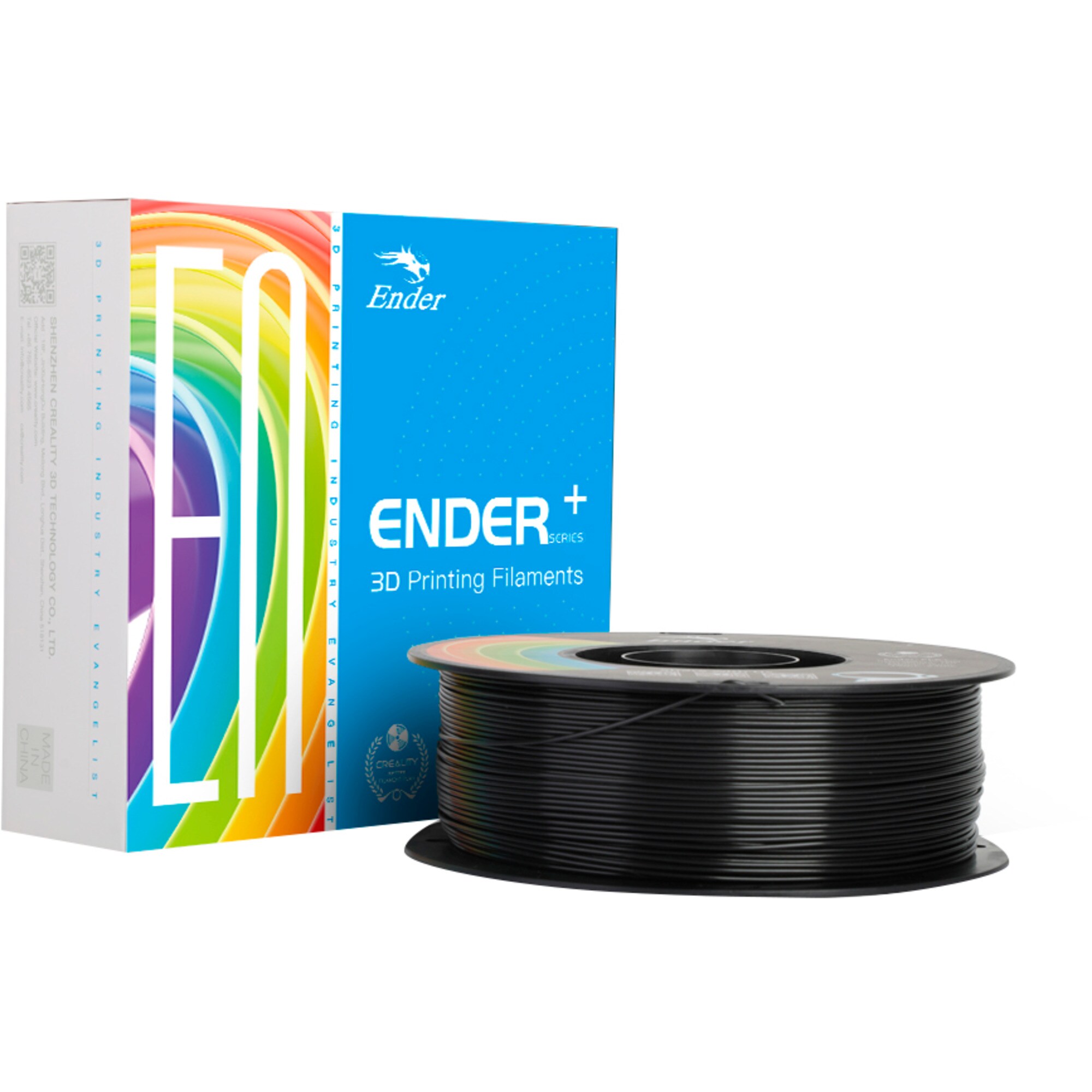 Creality 3D-Kartusche PLA+ Filament Black