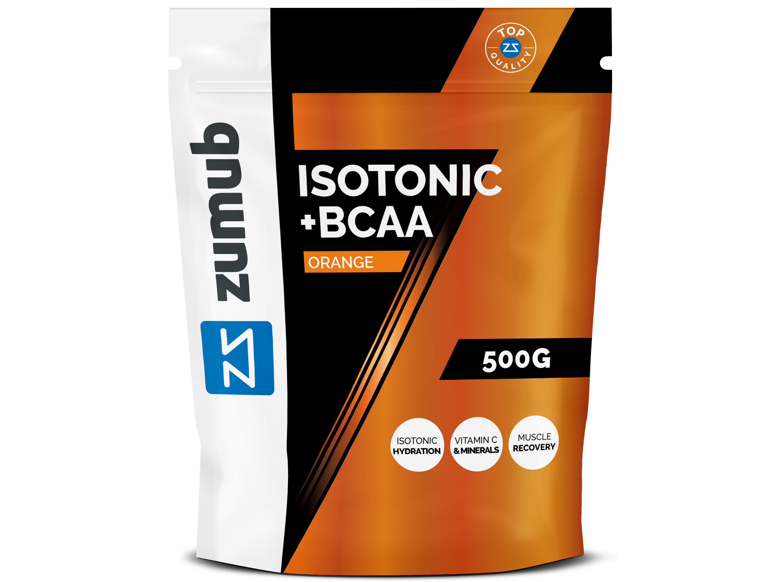SUPLEMENTO BCAAS ZUMUB ISOTONIC LARANJA 500 GR
