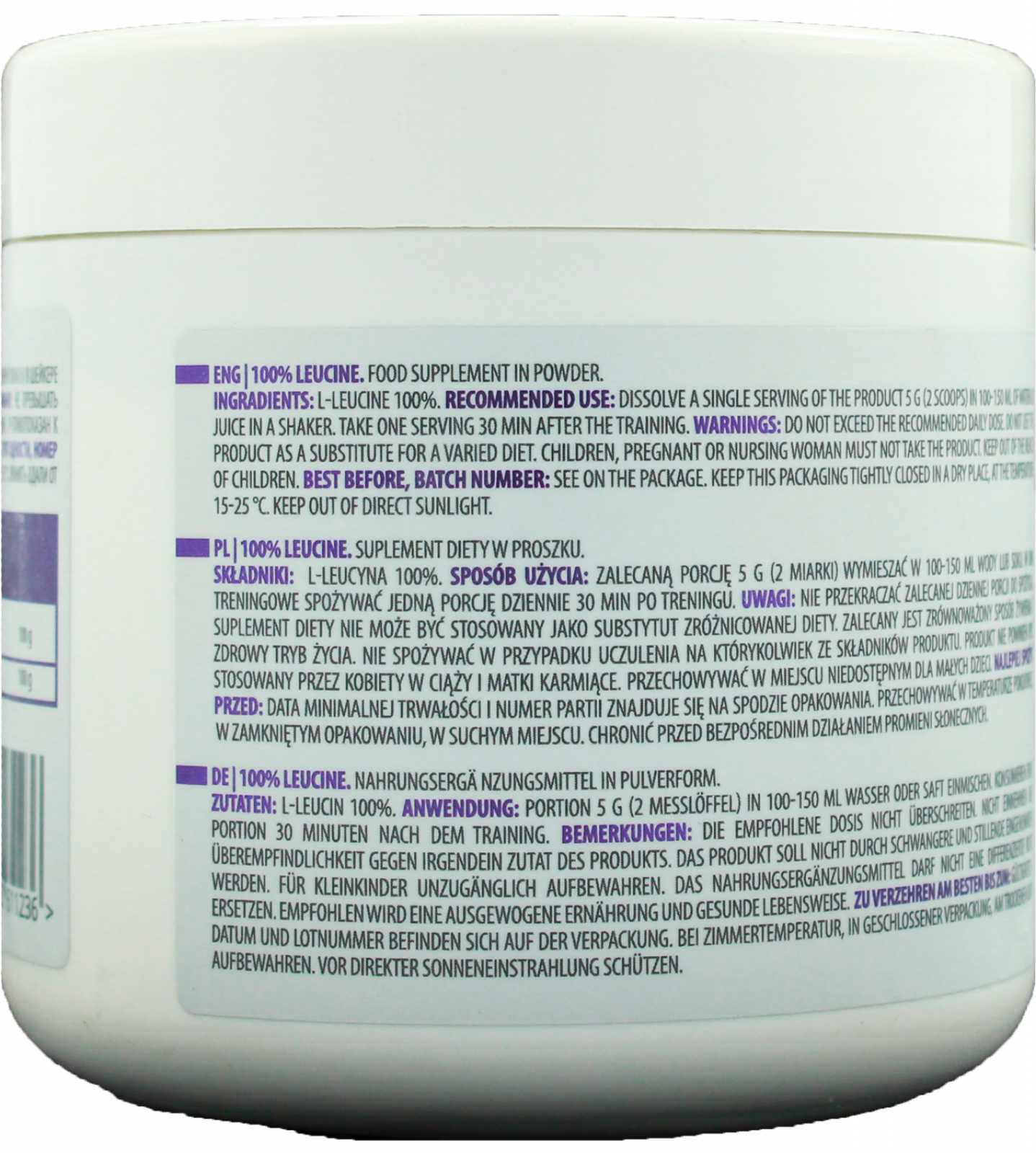 OstroVit 100% Leucina 200 g