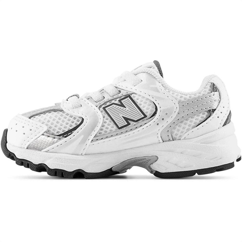 Køb New Balance 530 Kids Bungee Lace Sneakers White