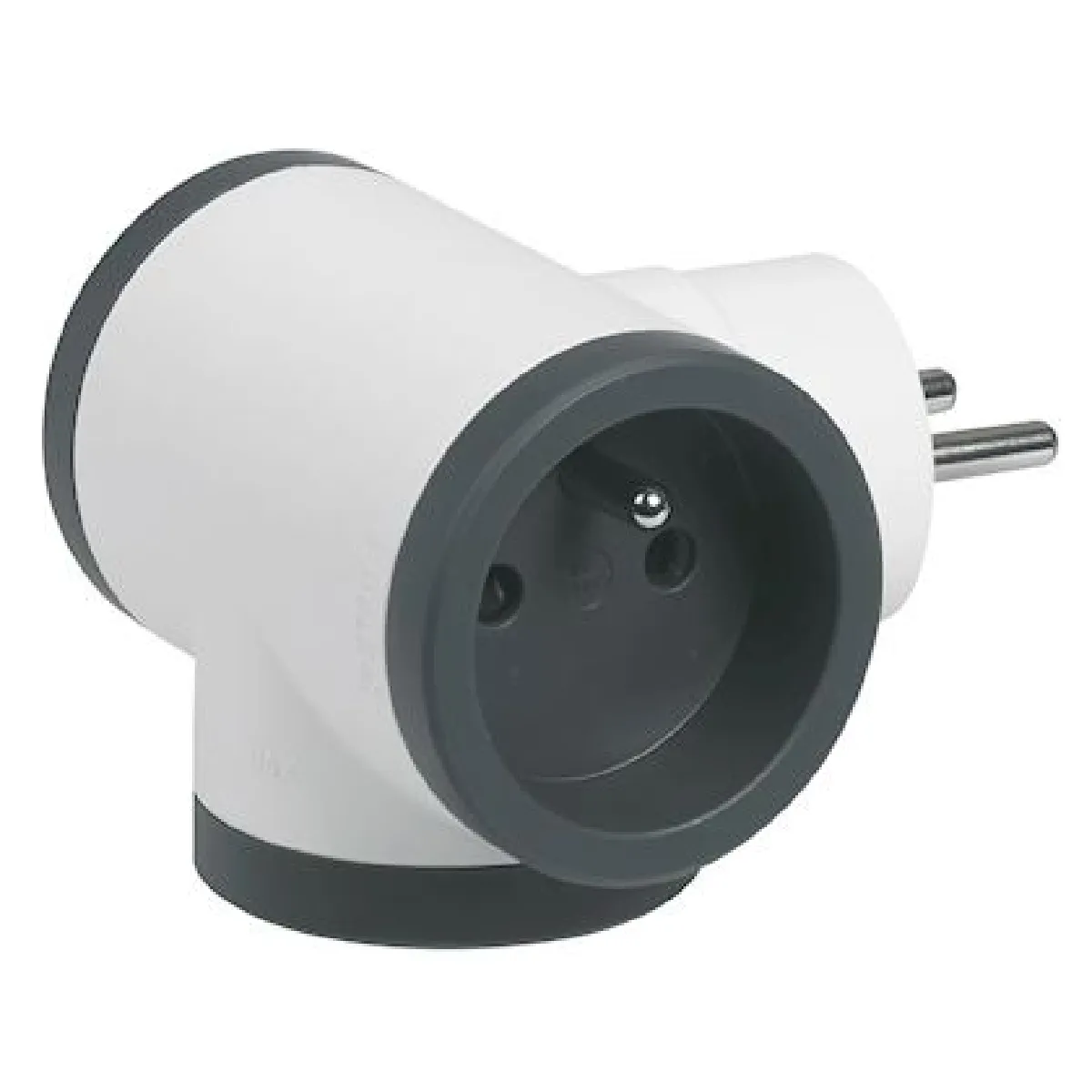 Legrand Fiche multiprise - Blanc/Noir
