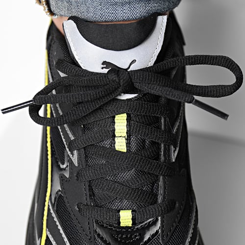 Baskets Morphic Reflective 393646 Puma Black Yellow Burst