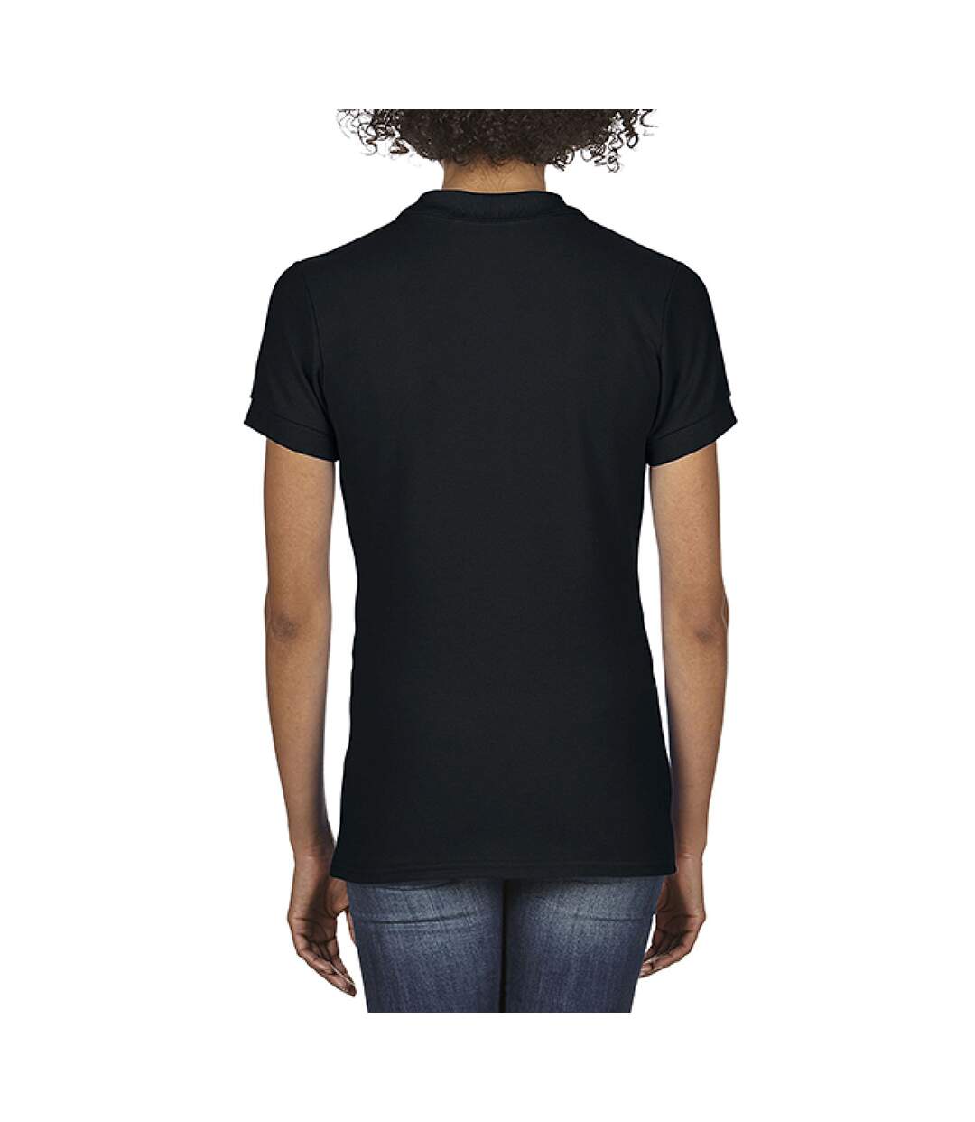 Gildan Softstyle - Polo uni - Femme (Noir) - UTBC3719