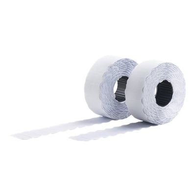 Avery - 10 rouleaux de 1200 étiquettes amovibles pour étiqueteuse 2 lignes - 16 x 26 mm - Blanc