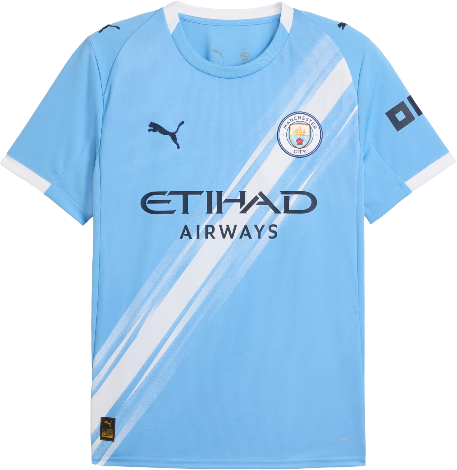 Manchester City 25/26 Hjemmedrakt Herre Team Light Blue/Puma White