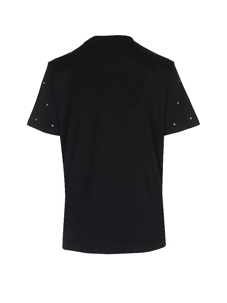 MSGM T-Shirt schwarz
