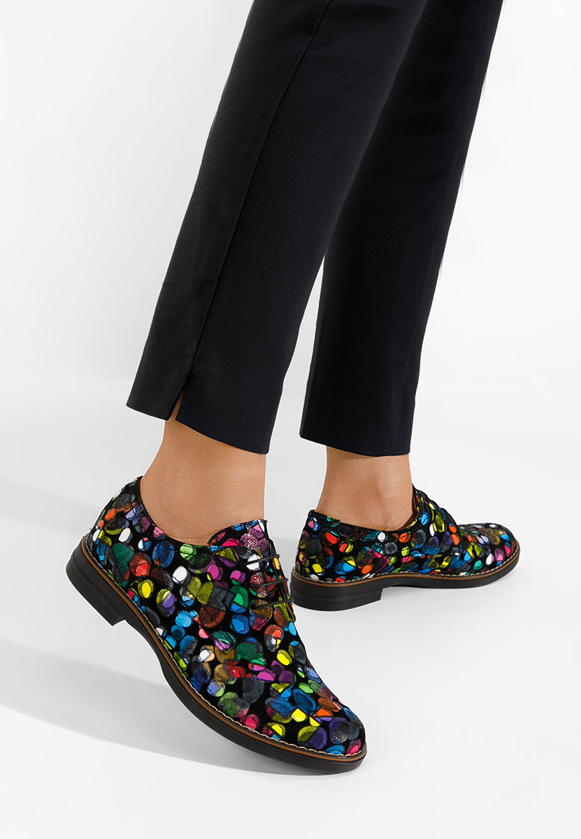 Chaussures derby en cuir multicolores Otivera V10