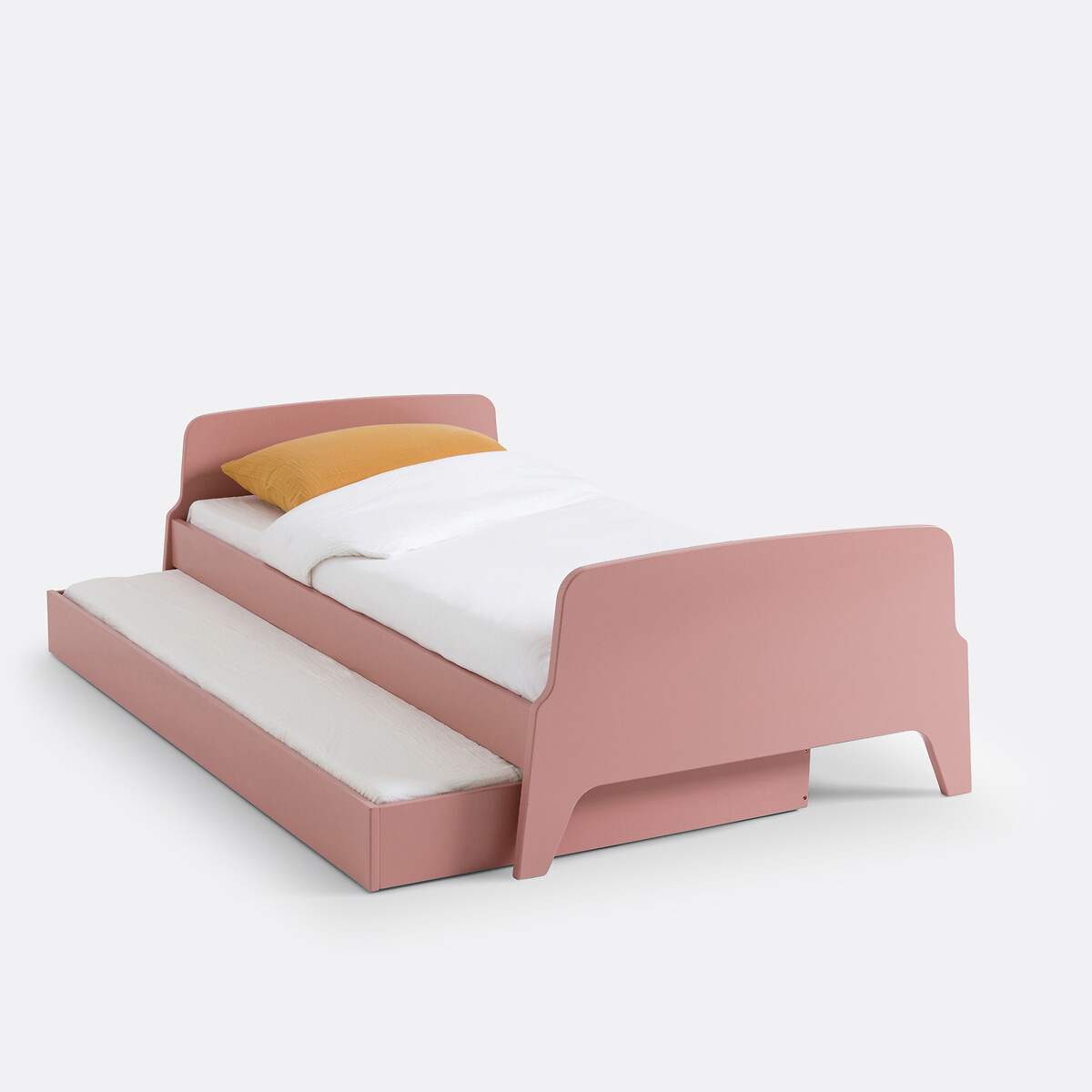LA REDOUTE INTERIEURS<br>Cama com gaveta estilo retro vintage, 1 pessoa, Adil