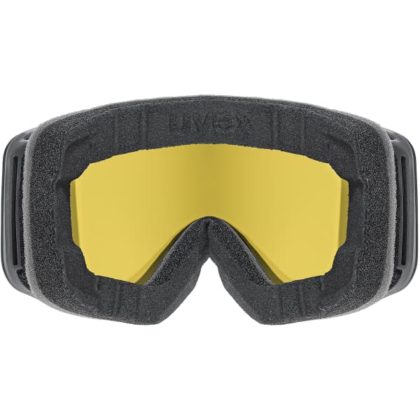 Masque de ski UVEX PWDR FM BLACK MATT/MIRROR GREEN