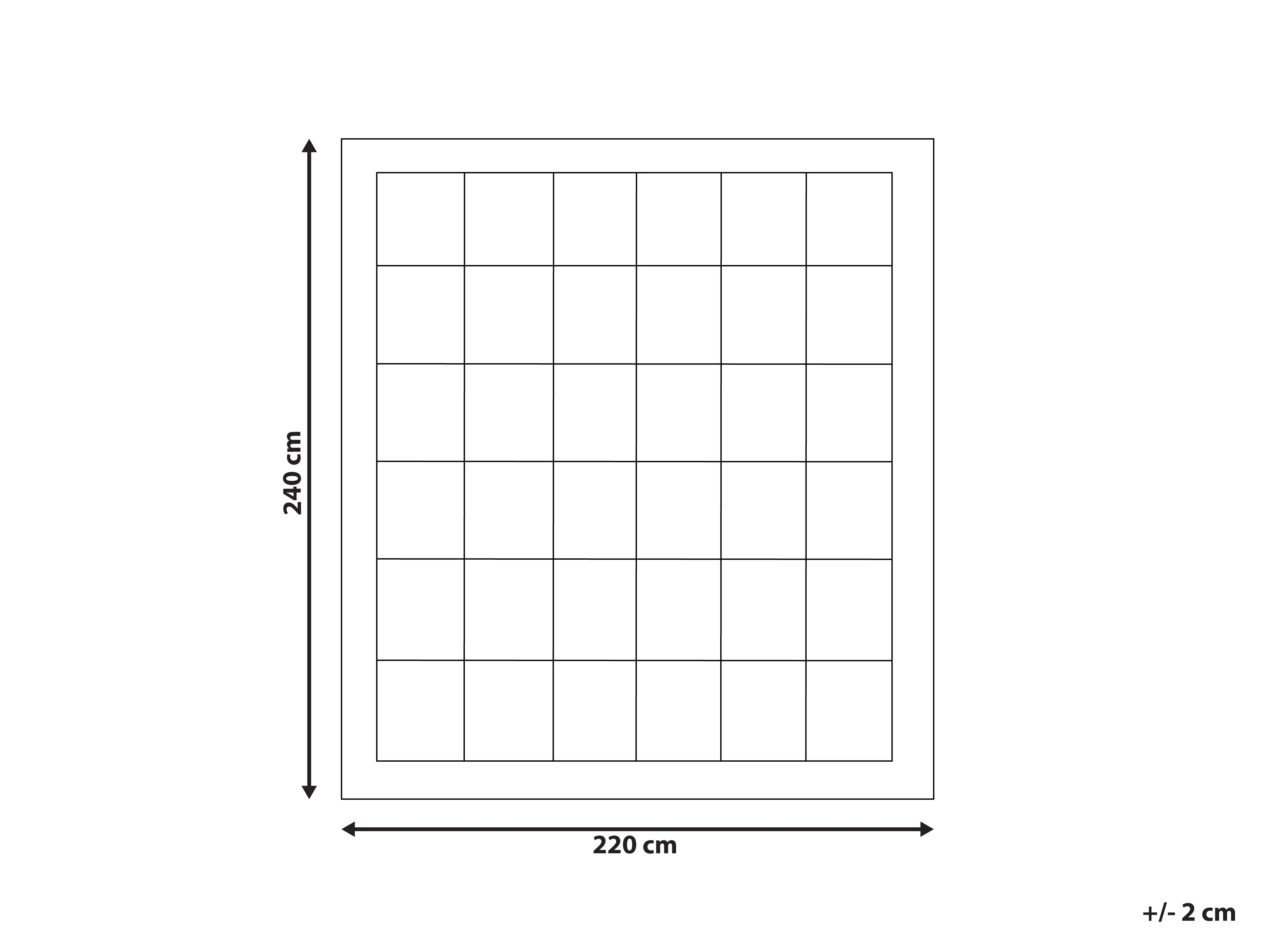 Dekbed extra warm Polyester LEMBERG 220 x 240 cm