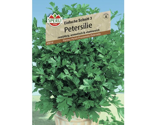 Peterselie 'Single Cut 3' Sperli Kruidenzaden