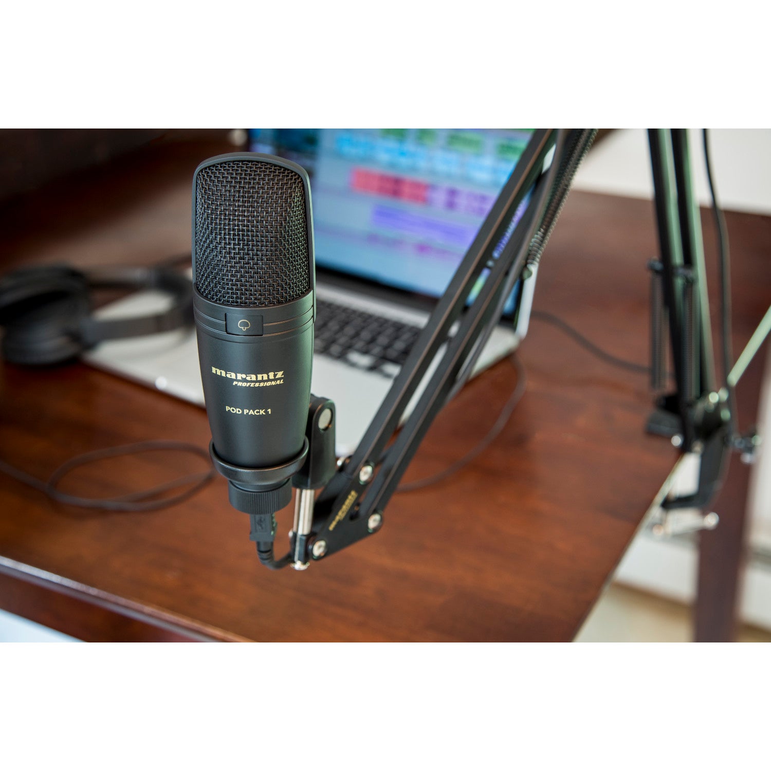 Marantz Pod Pack 1 USB microfoon met statief en kabel