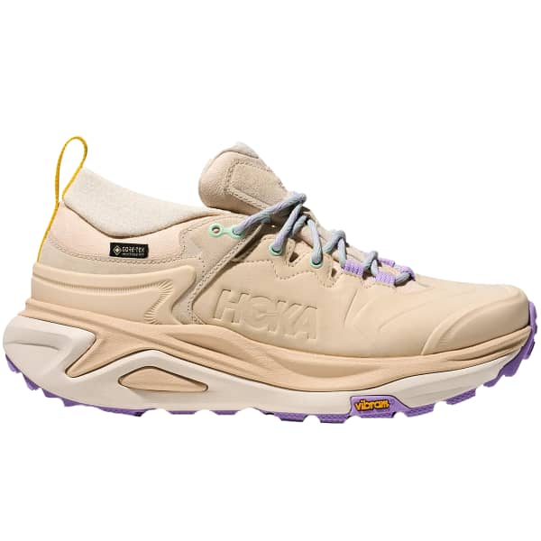 Chaussure de randonnée basse HOKA ONE ONE W KAHA 3 LOW GORE-TEX VANILLA / MINT FLUORITE