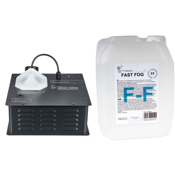 Stairville VF-1200 DMX VertiFog CO Bundle