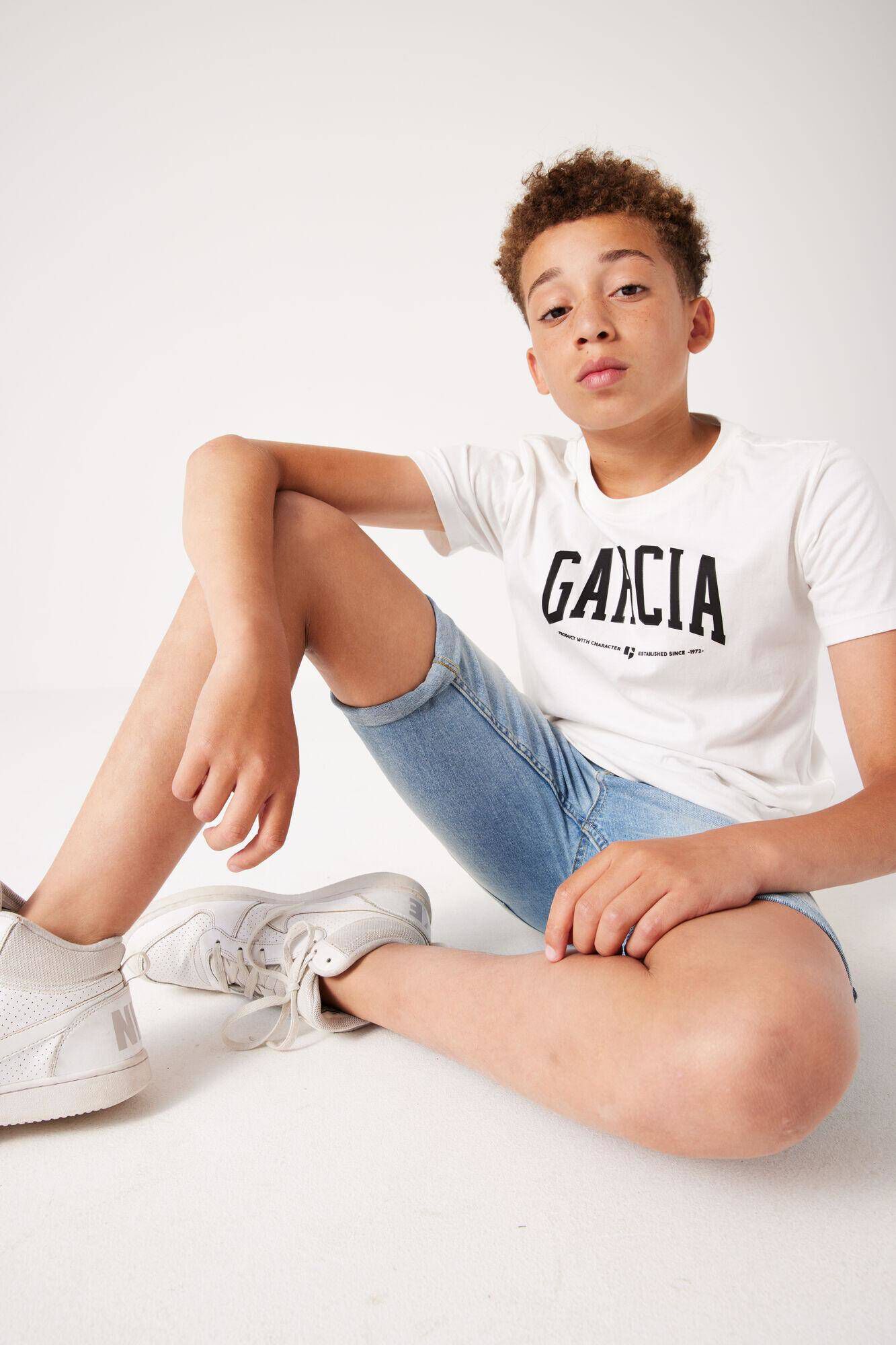 Garcia| Jungen Jeansshorts TAVIO SHORT Slim Fit