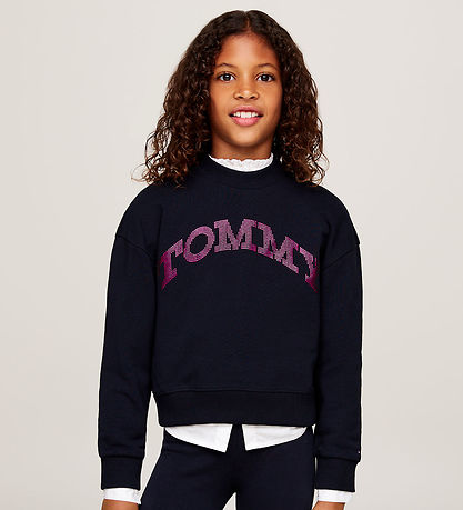 Tommy Hilfiger Sweatshirt - Tommy Dot Folie - Desert Himmel
