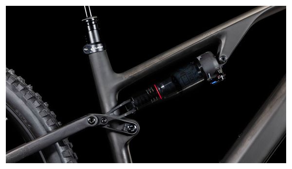 VTT Électrique Tout-Suspendu Cube AMS Hybrid One44 C:68X Race 400X Shimano Deore XT 12V 400 Wh 29'' Noir Blackline 2025