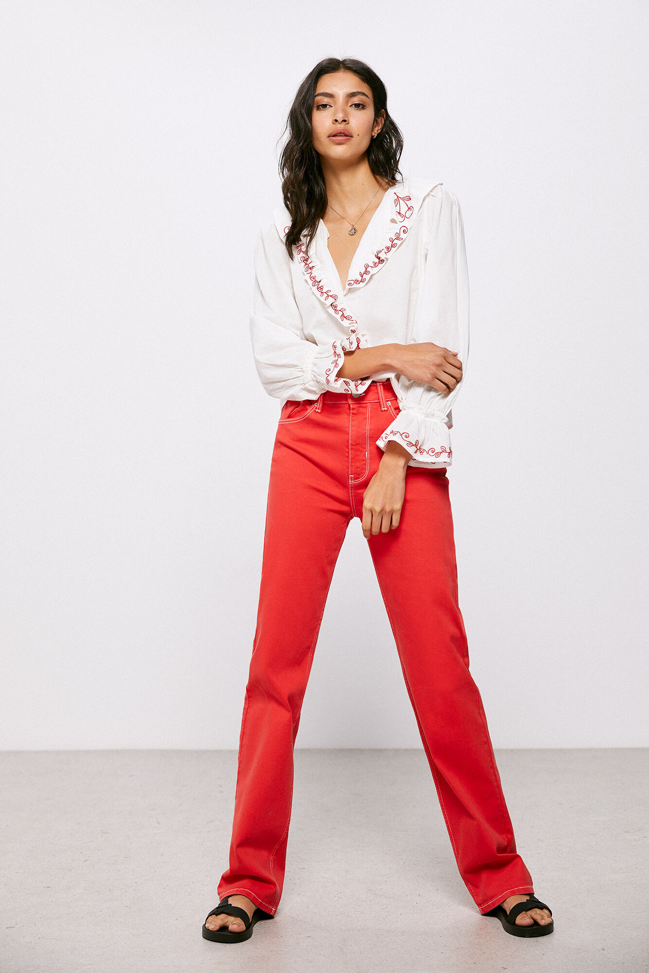 Blusa Casilda - marrom