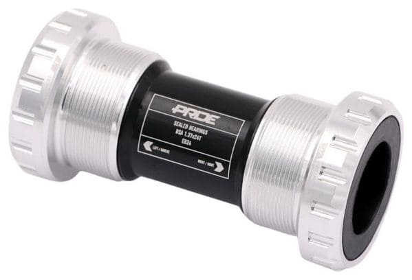 Boîtier de Pédalier Scellé Pride Racing EB24 Argent