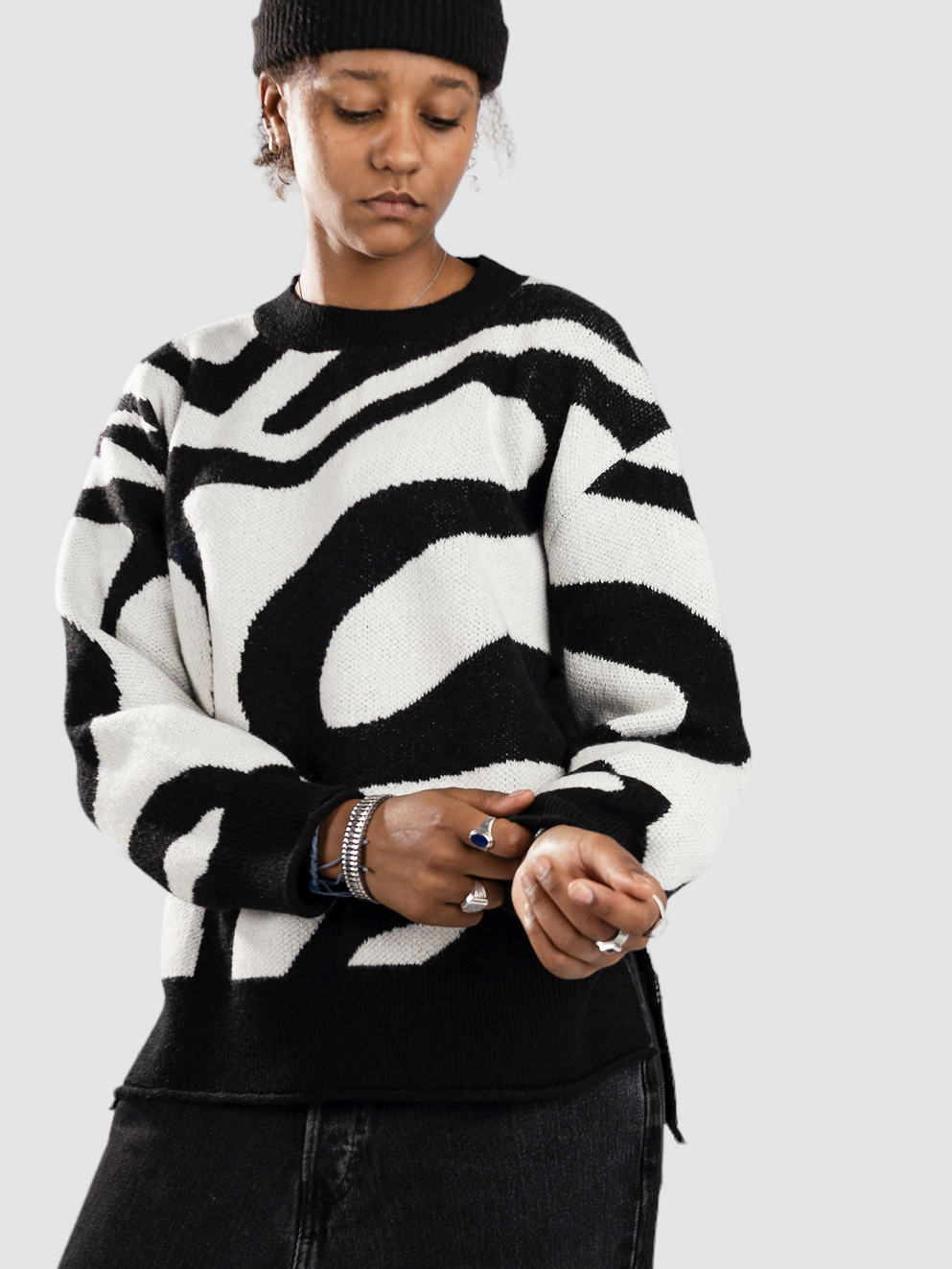 24 Colours 41173B Pullover black