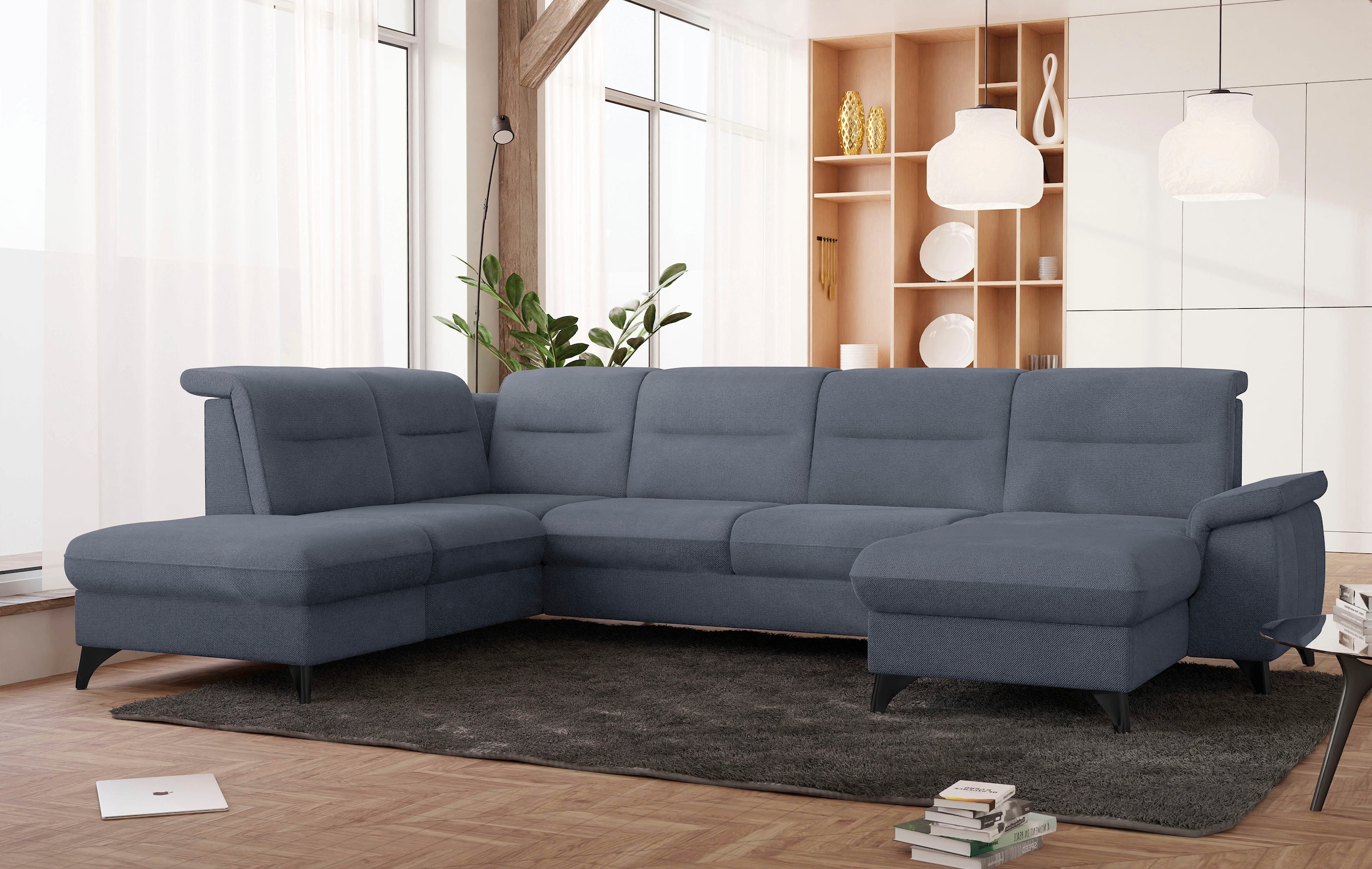 sit&more Wohnlandschaft »Astoria U-Form« wahlweise mit motorischer Relaxfunktion