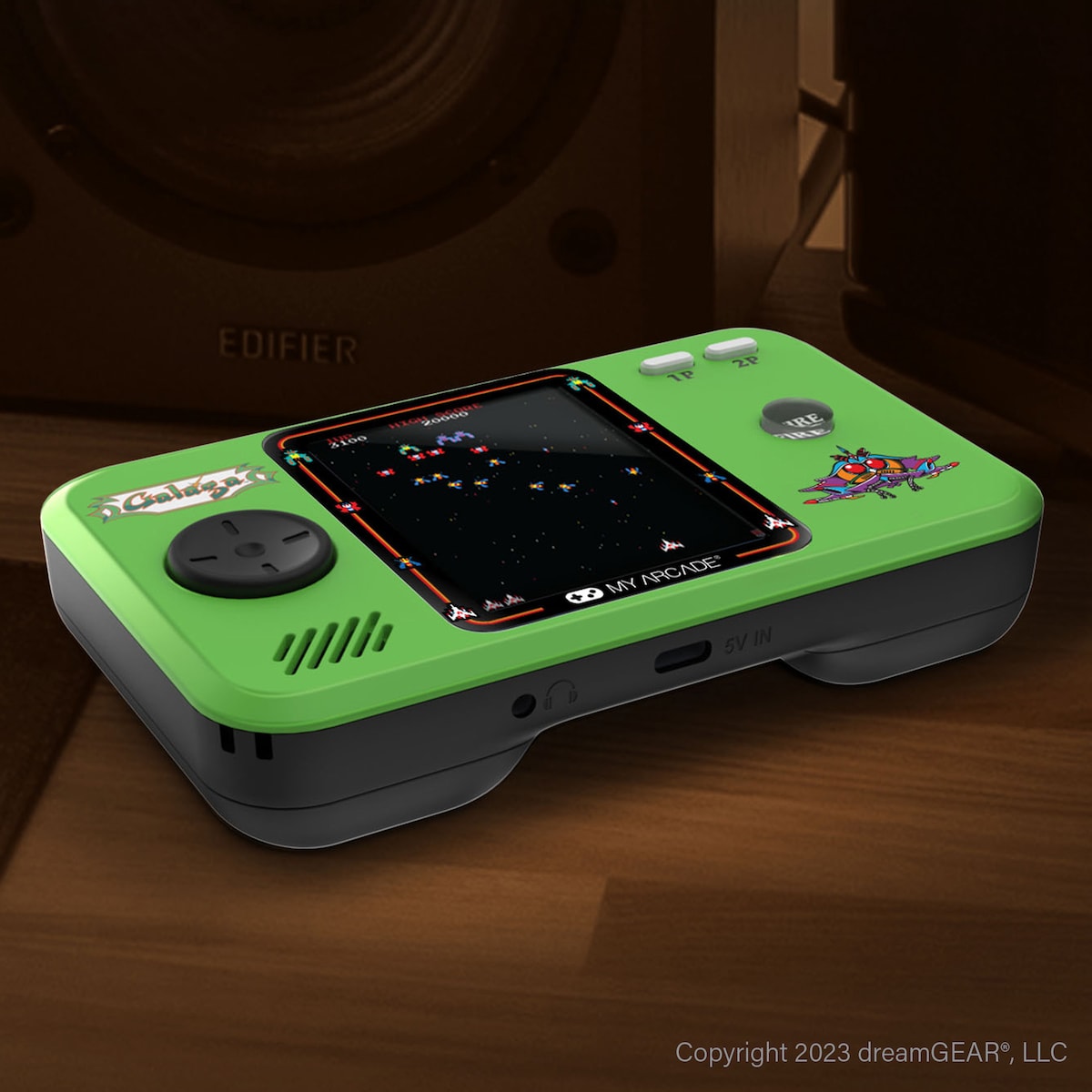 My Arcade Pocket Player Pro Galaga håndholdt konsoll