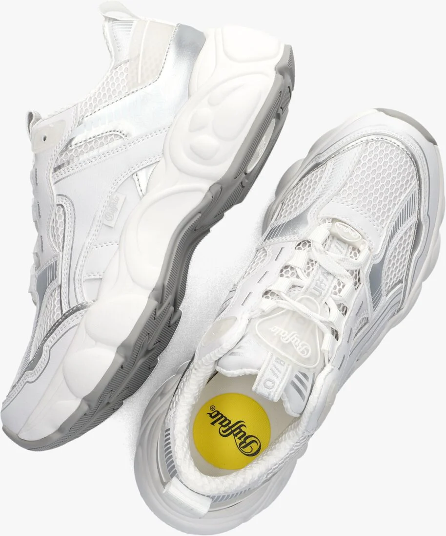 BUFFALO witte buffalo lage sneakers cld run