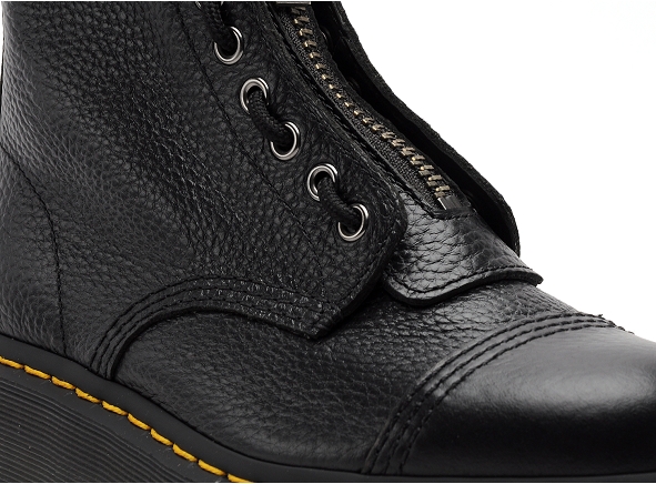 Dr martens boots bottine plates femme sinclair noir