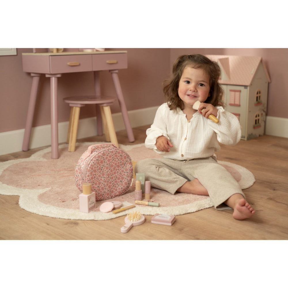 Køb Little Dutch Pink Wooden Make-Up Sæt