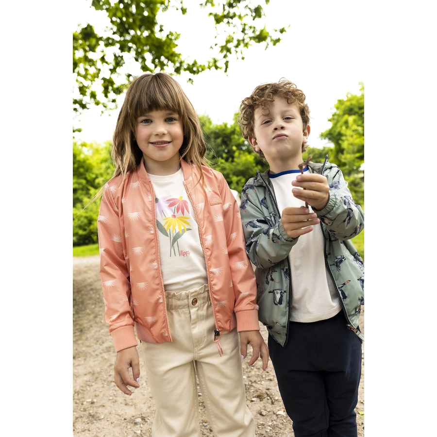 Noppies Sommer jacke Eunice - Reversible Coral Haze