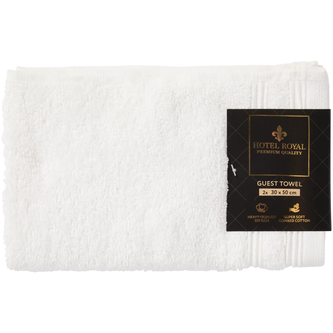 Hotel Royal gastendoekjes 30 x 50 cm | 2 stuks | diverse varianten