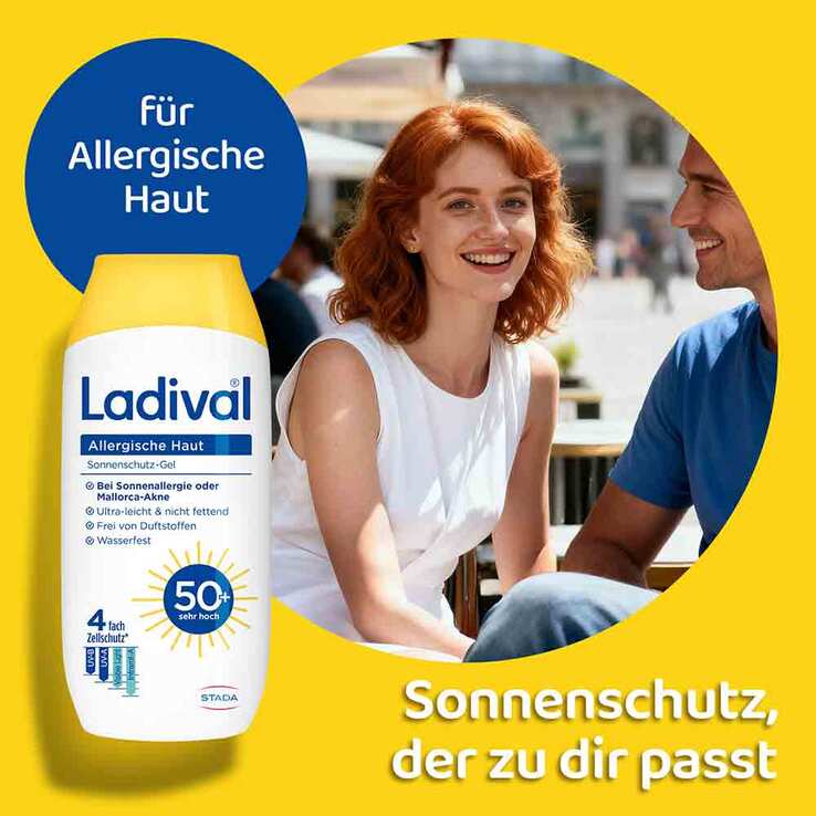 Ladival allergische Haut Sonnenschutz-Gel LSF 50 + , 200 ml