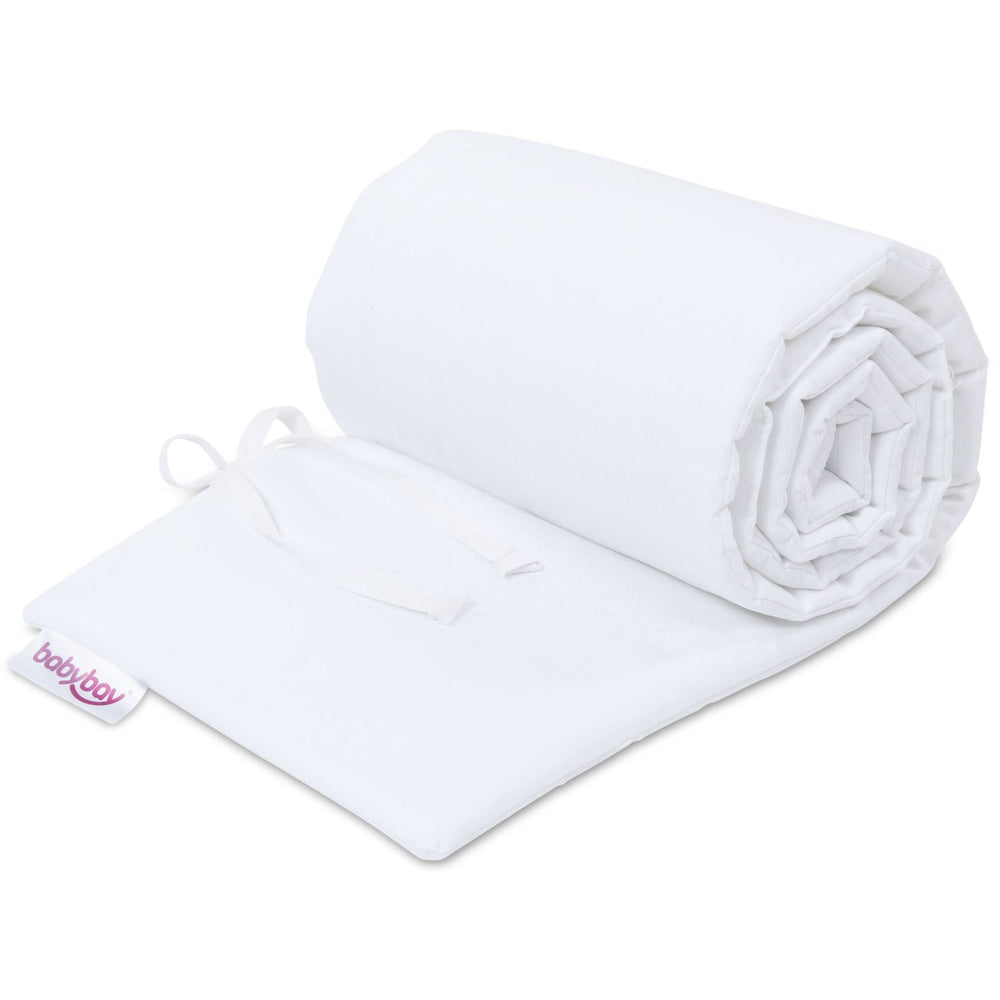 Køb babybay® White Piqué Sengerand