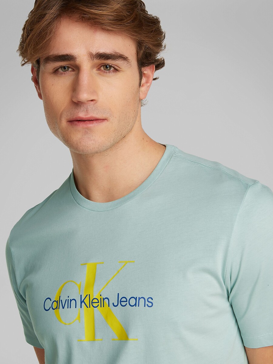 CALVIN KLEIN JEANS<br>Camiseta com logotipo