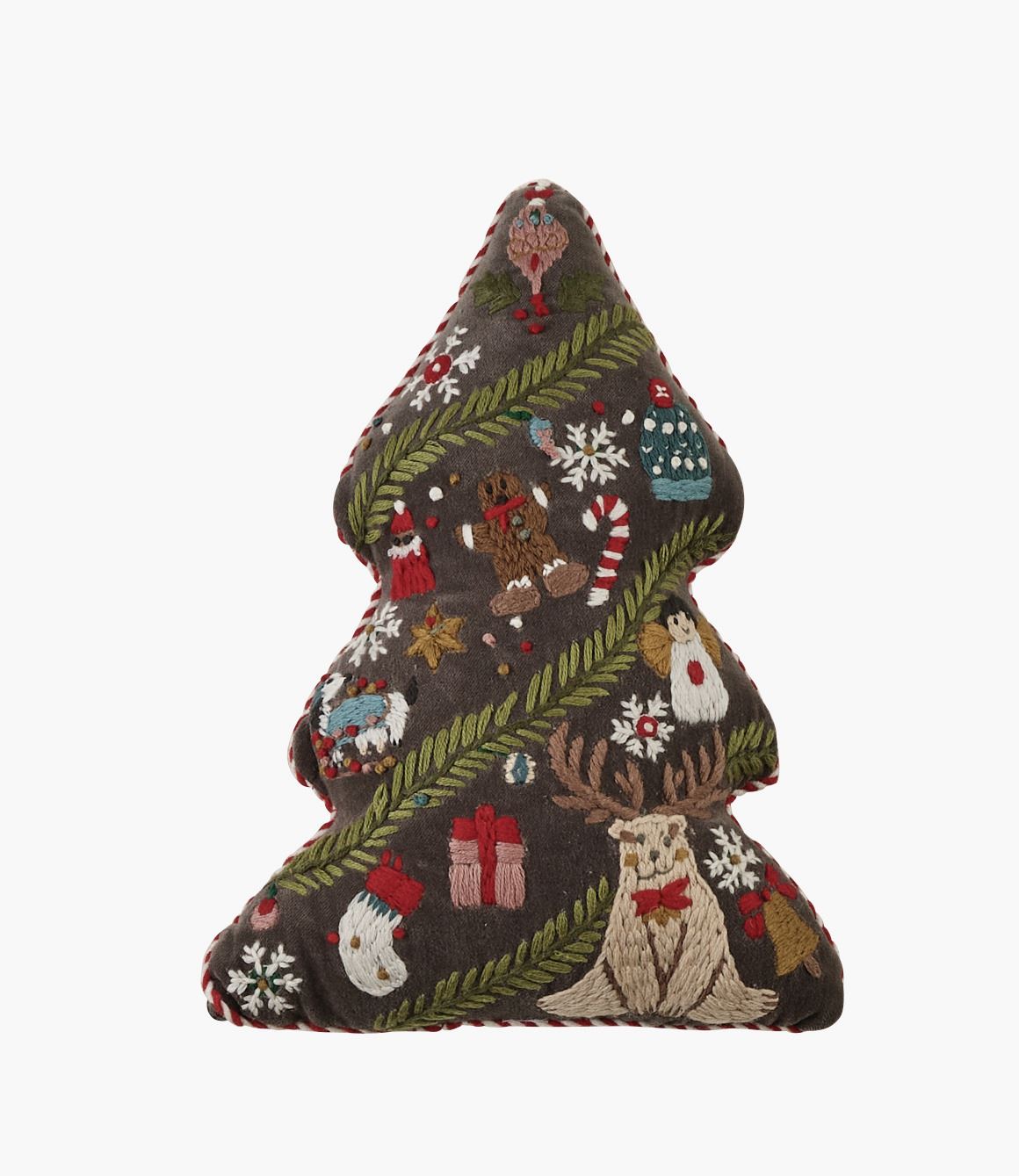 Pyntepute multi grønn - 28x33 cm