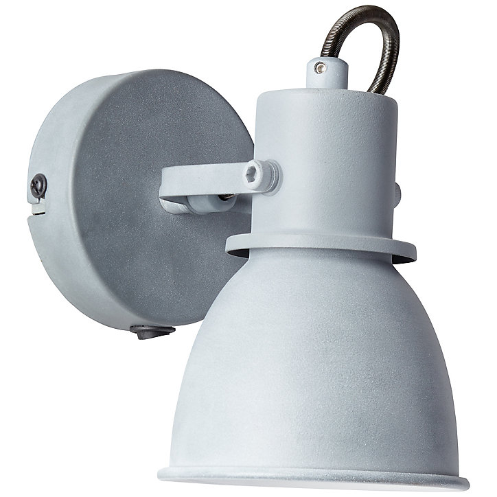 Spot patere Bogart Brilliant E14 gris 25W