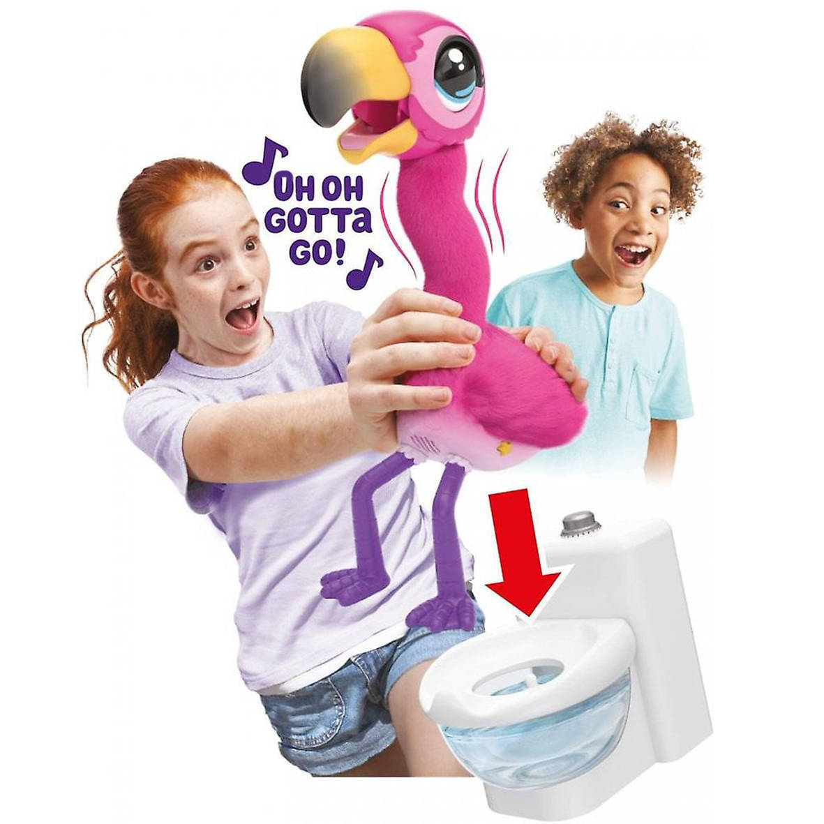 Gear2play gottago flamingo interactieve knuffel