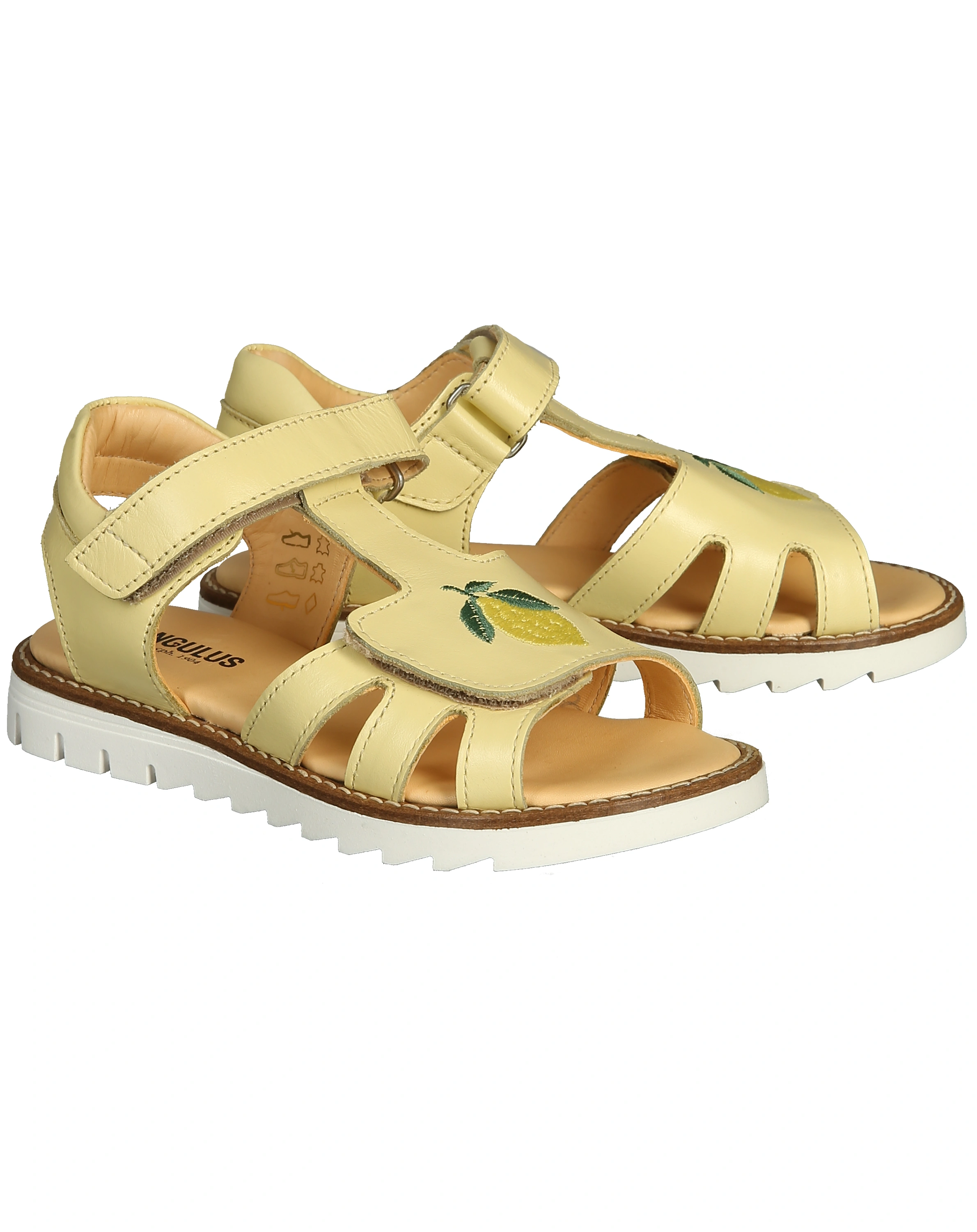 Sandalen ZITRONE in light yellow