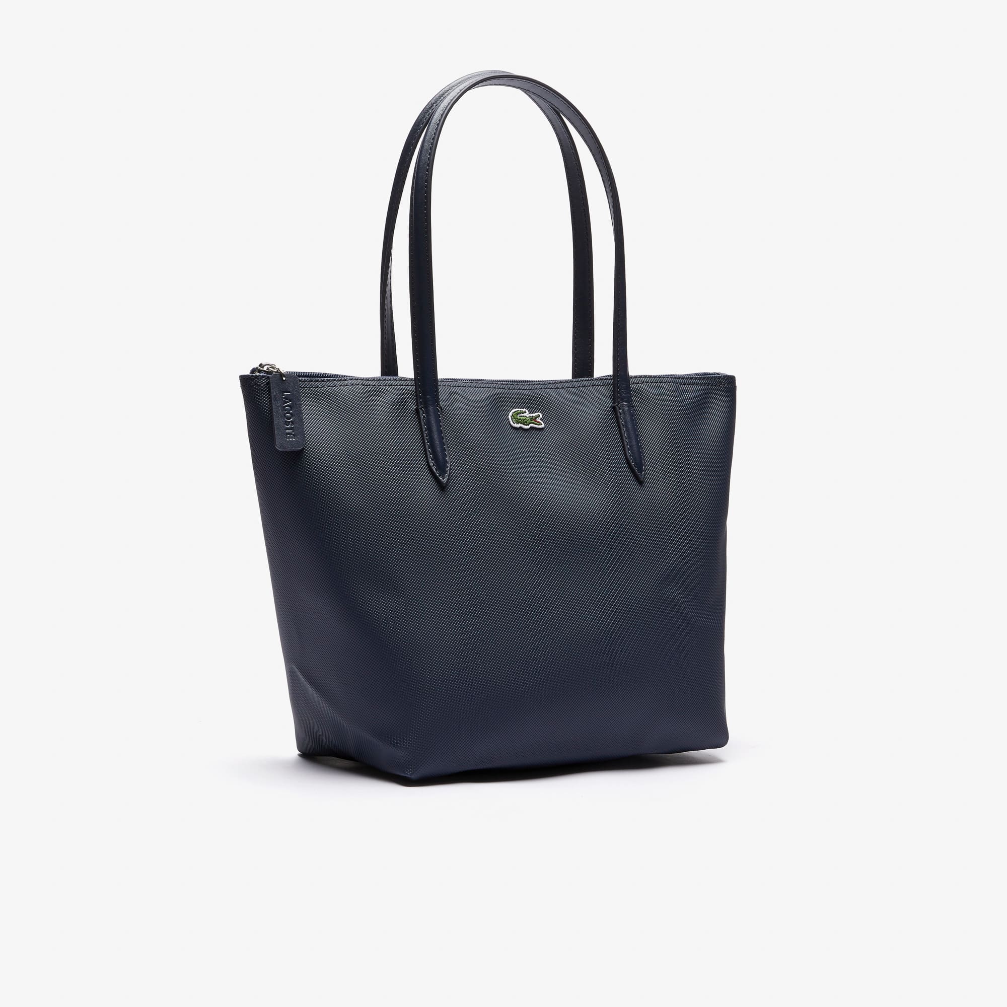 Petit sac cabas zippé L.12.12 Concept uni Sacs à main & Cabas - Bleu - Lacoste - Femme