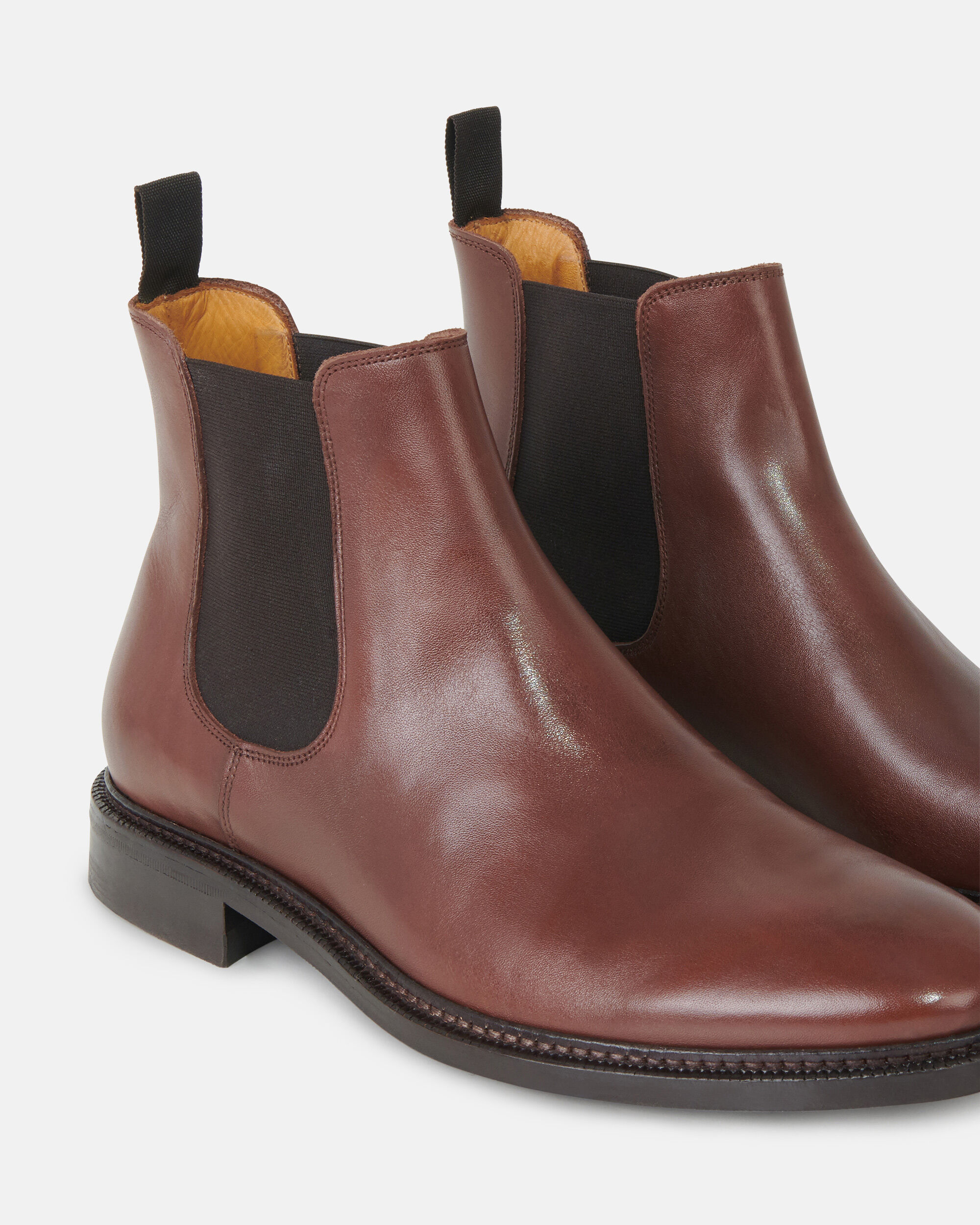 BOOTS VILLE JOEY Marron