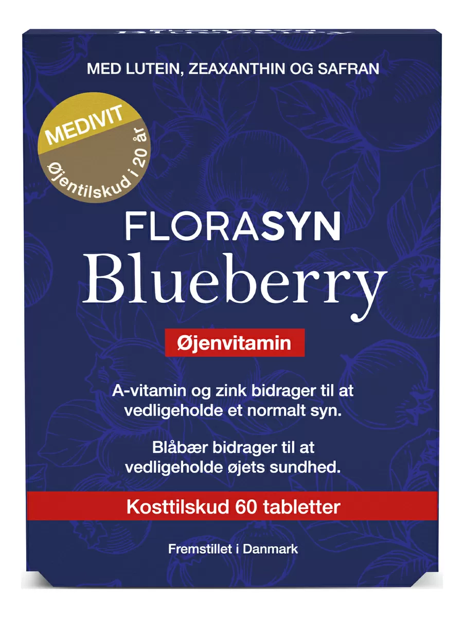 Florasyn Blueberry - 60 tabl.