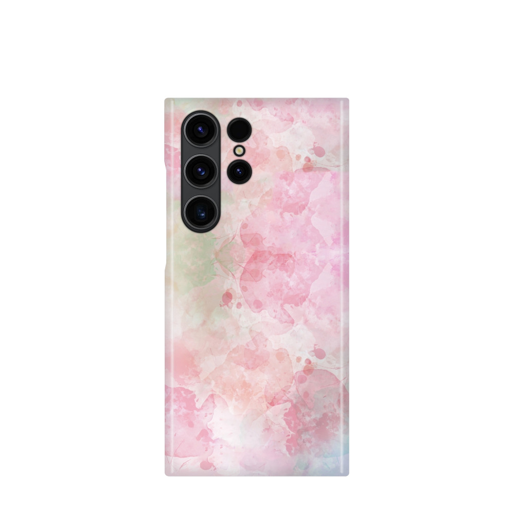 Samsung Galaxy S23 Ultra 5G Kunststoff Hülle Pastellhauch - Rosa