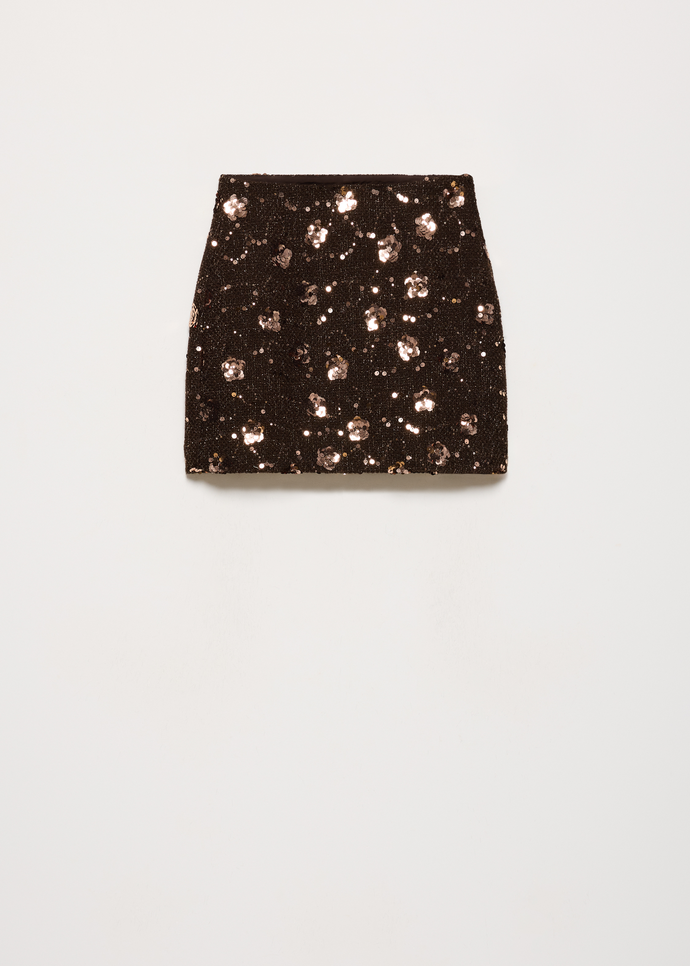 Mini pailletten rok
