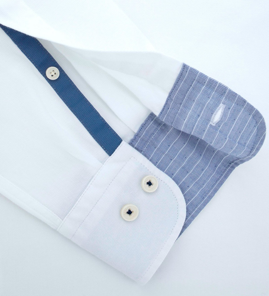 Camisa cropped Hackett branca