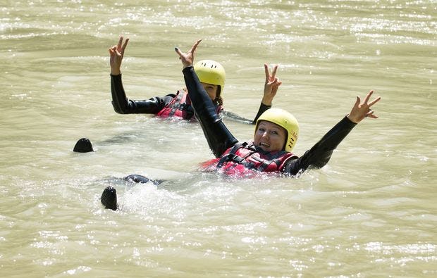 Wildwasser Rafting - Auer Schwall-Unken in Lofer als Geschenk