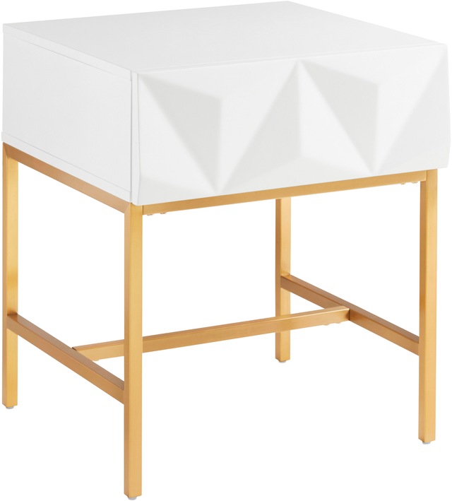 Leonique Beistelltisch »Minfi, TOPSELLER!, OTTOs Choice« Schublade mit 3D-Front, auch als Nachttisch geeignet, Breite 50 cm